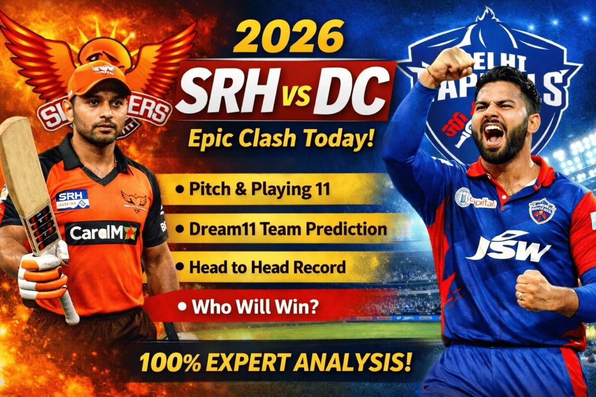 SRH vs DC Today Match Prediction